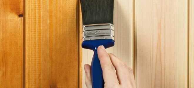 Выбор состава для обработки вагонки на балконе