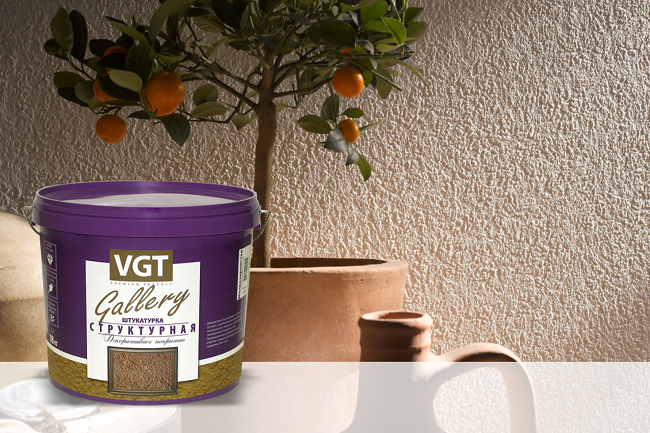 фактурная штукатурка VGT