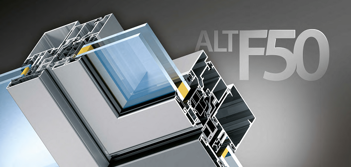 ALUTECH alt f50 алюминиевый профиль
